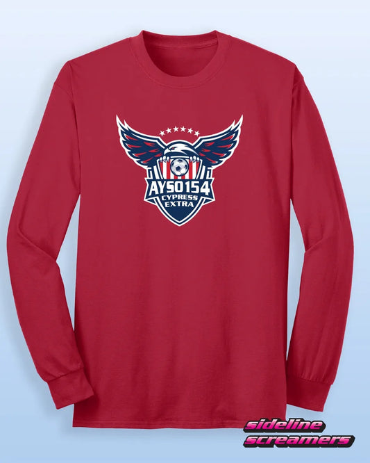 AYSO 154 EXTRA MENS LONG SLEEVE TSHIRT