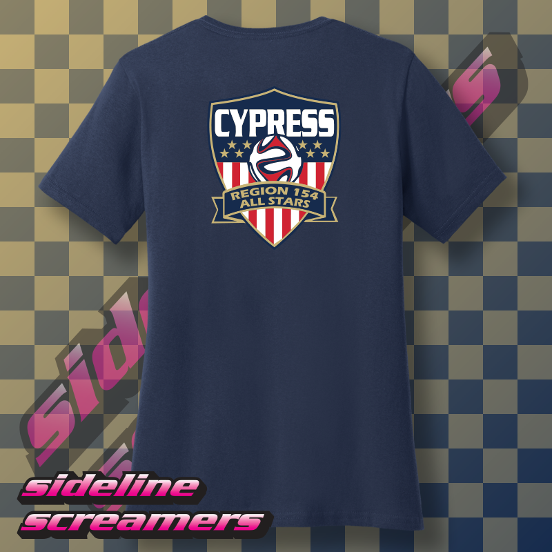 AYSO 154 ALL STARS WOMENS T-SHIRT