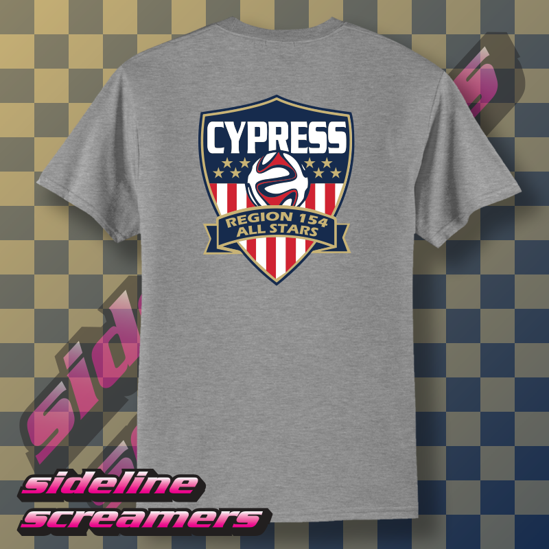 AYSO 154 ALL STARS MENS T-SHIRT