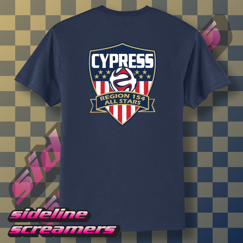 AYSO 154 ALL STARS MENS T-SHIRT