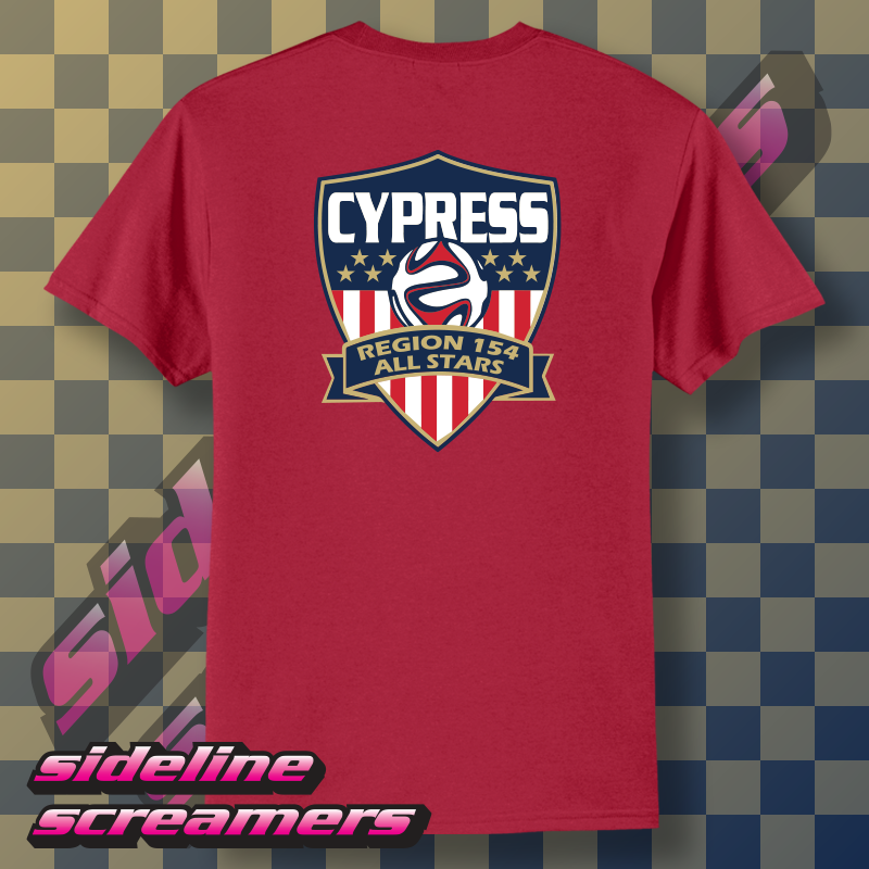 AYSO 154 ALL STARS MENS T-SHIRT