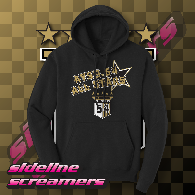 AYSO 54 ALL STARS ROSTER HOODIE