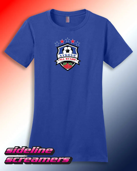 AYSO 59 ALL STARS WOMENS T-SHIRT