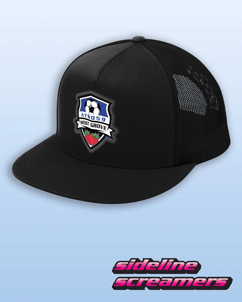 AYSO 59 2 TONE TRUCKER HAT