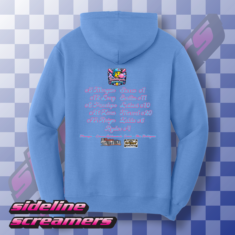 BUBBLEGUM BOMBERS YOUTH HOODIE