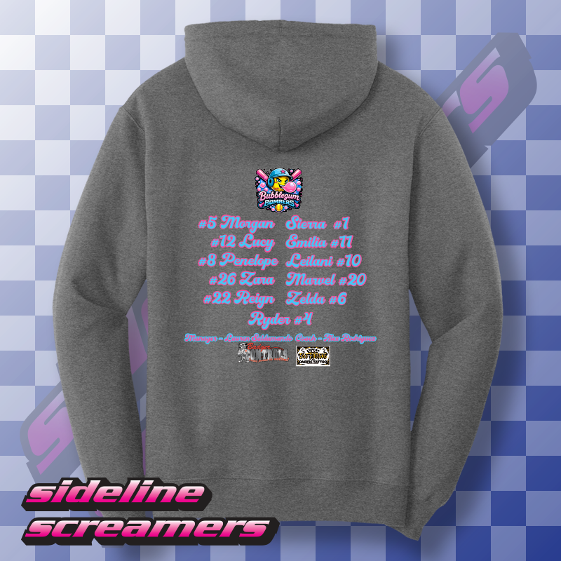 BUBBLEGUM BOMBERS YOUTH HOODIE