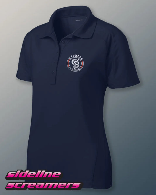 CYB WOMENS DRI MESH POLO