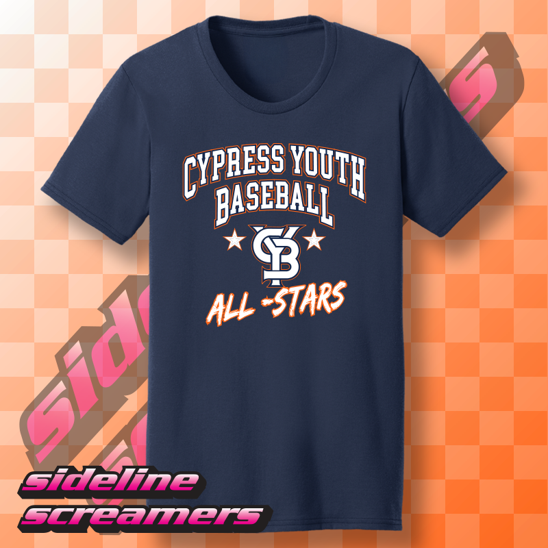 2026 CYB ALL STARS ROSTER WOMENS T-SHIRT