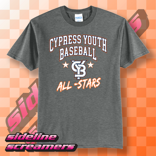 2026 CYB ALL STARS ROSTER MENS T-SHIRT