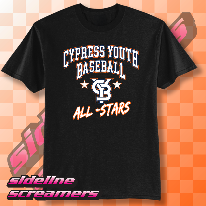 2026 CYB ALL STARS ROSTER YOUTH T-SHIRT