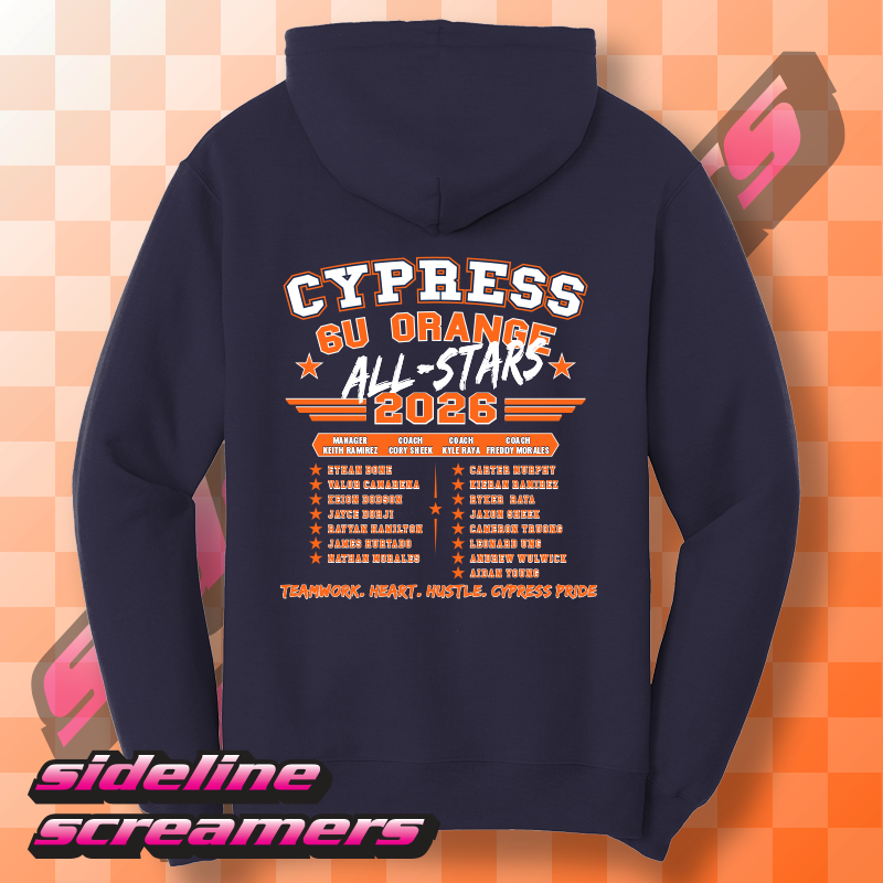 2026 CYB ALL STARS ROSTER HOODIE