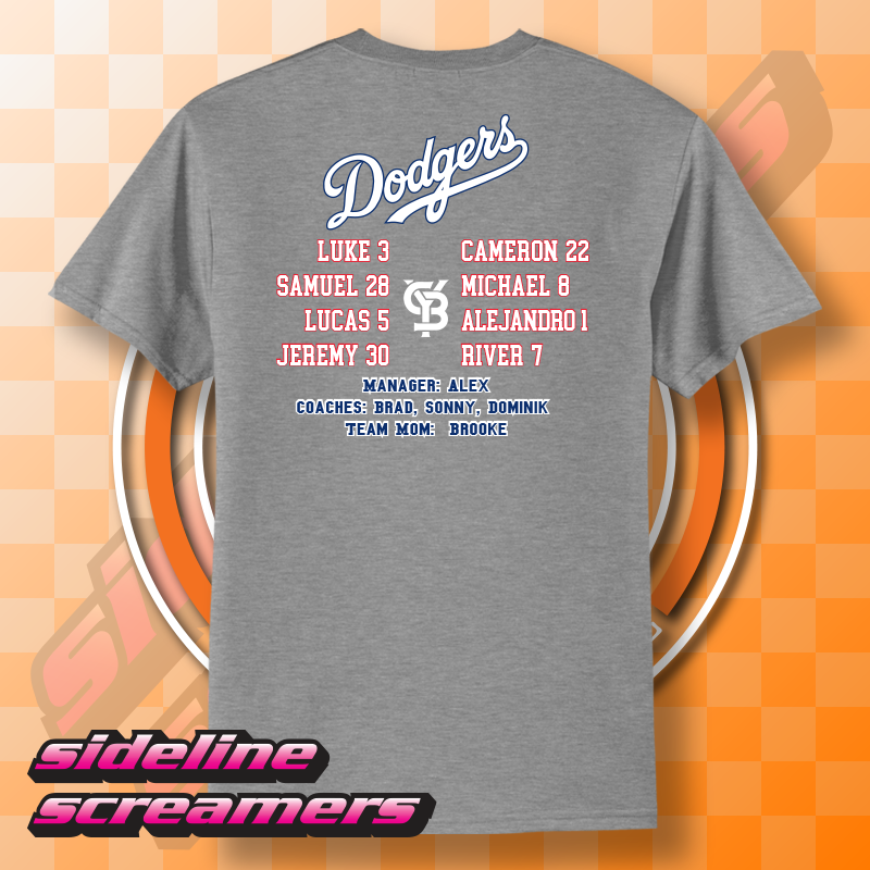 CYB DODGERS MENS T-SHIRT
