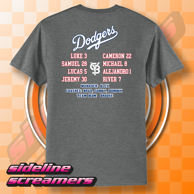CYB DODGERS MENS T-SHIRT