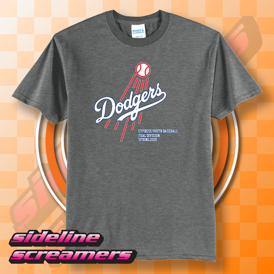 CYB DODGERS WOMENS T-SHIRT