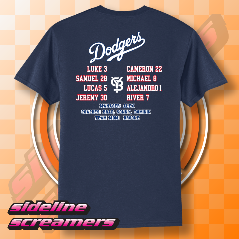 CYB DODGERS MENS T-SHIRT