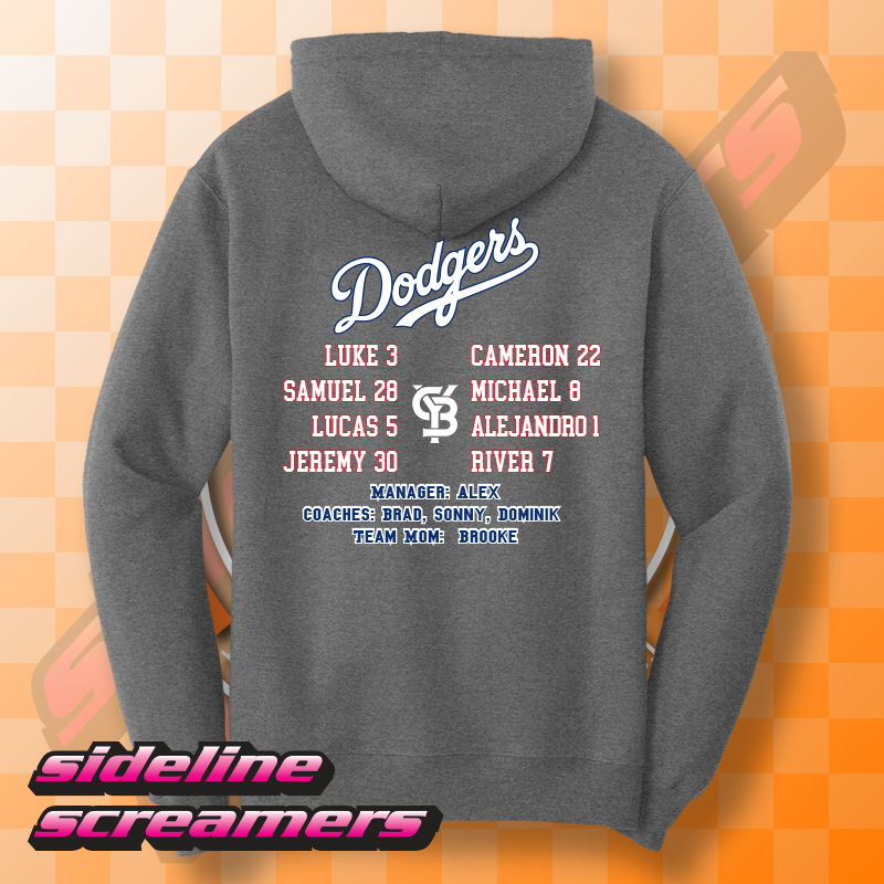 CYB DODGERS UNISEX HOODIE