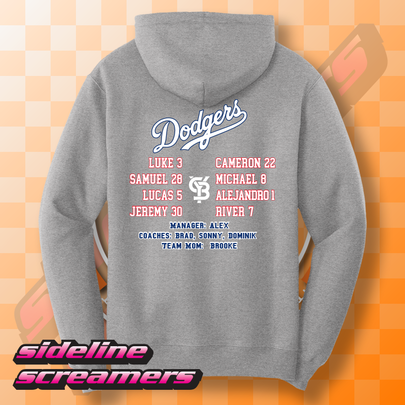 CYB DODGERS UNISEX HOODIE