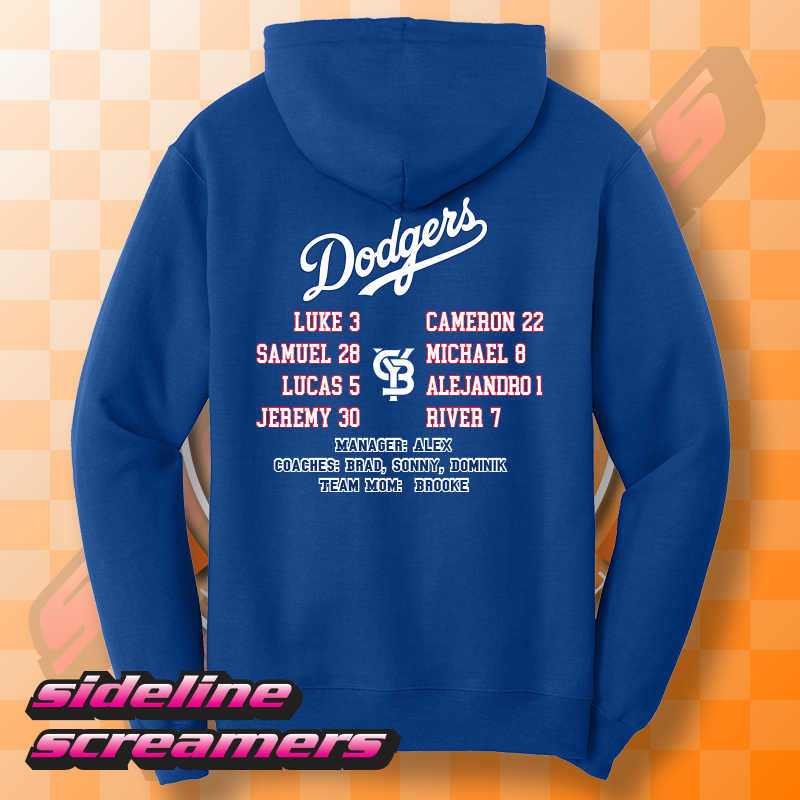 CYB DODGERS UNISEX HOODIE
