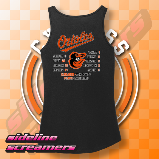 CYB ORIOLES WOMENS TANK TOP