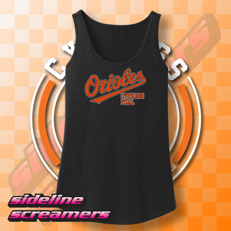CYB ORIOLES WOMENS TANK TOP