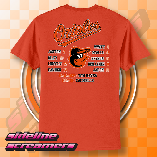 CYB ORIOLES WOMENS T-SHIRT