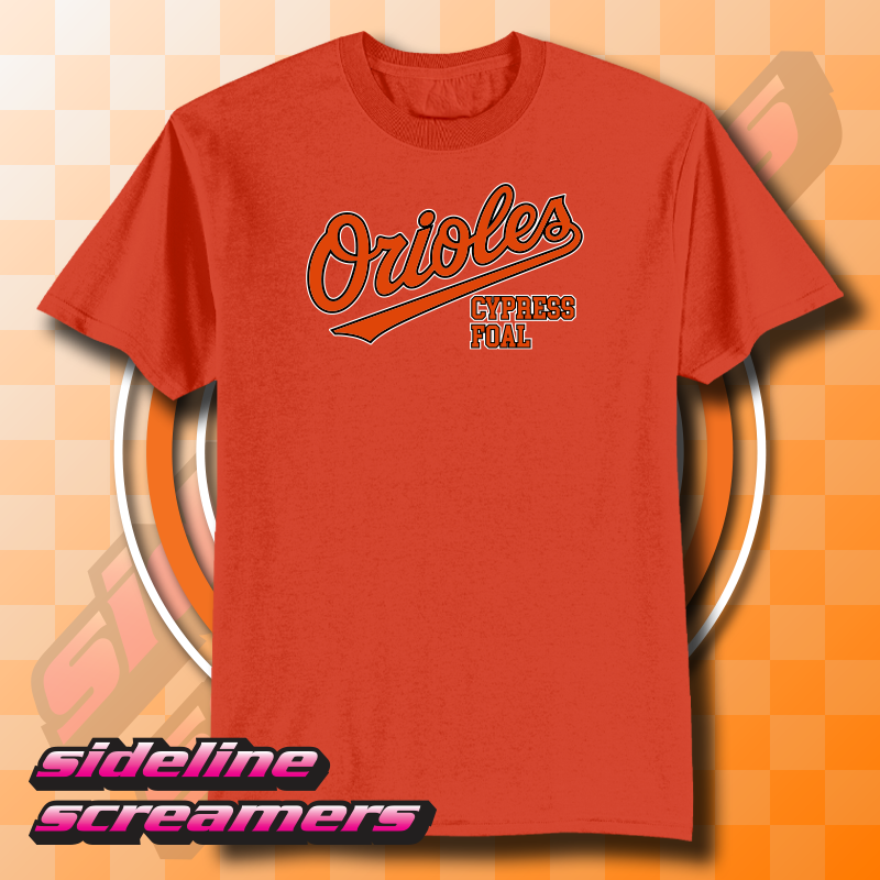 CYB ORIOLES WOMENS T-SHIRT