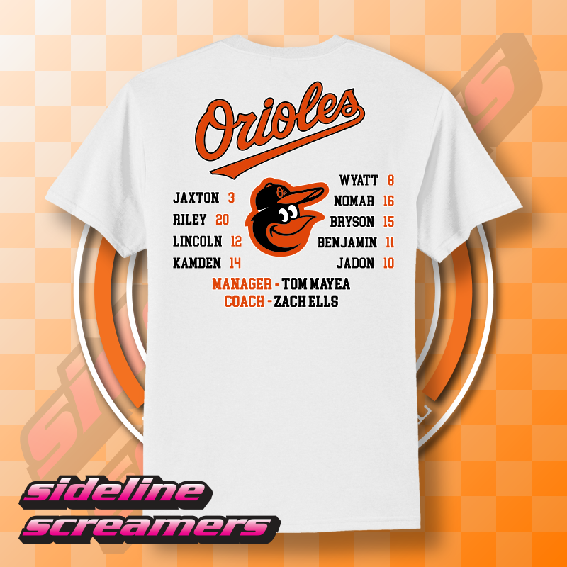 CYB ORIOLES WOMENS T-SHIRT