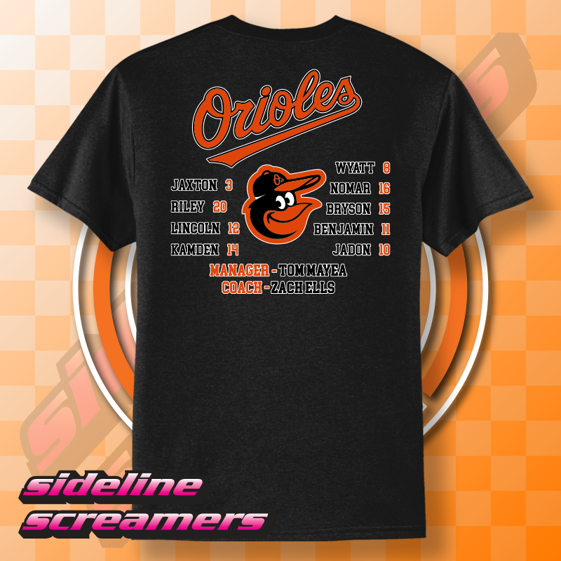 CYB ORIOLES WOMENS T-SHIRT