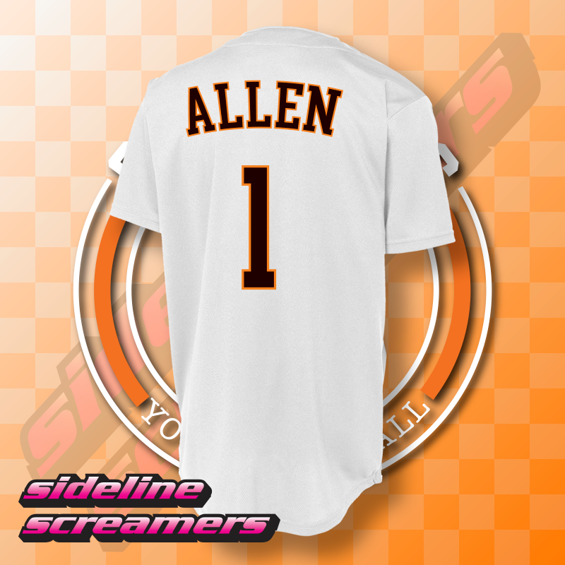 CYB GIANTS NAME & NUMBER JERSEY