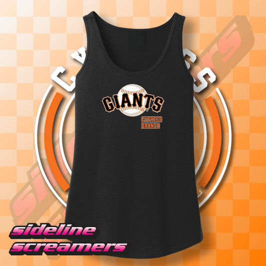 CYB GIANTS WOMENS ROSTER TANK TOP