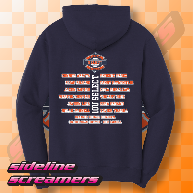 CYB SELECT UNISEX ROSTER HOODIE