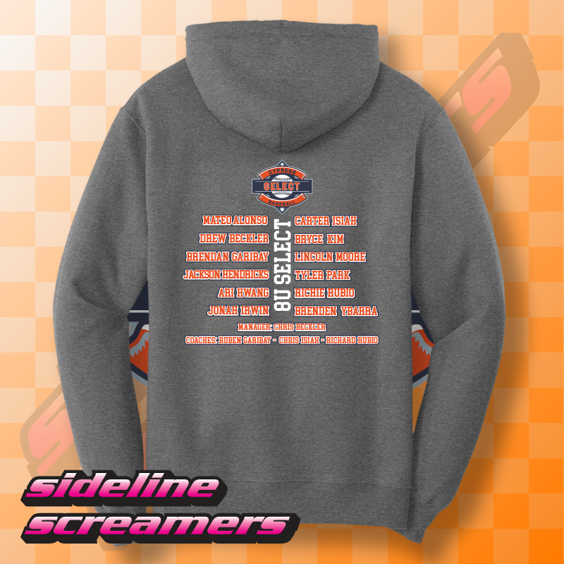 CYB SELECT UNISEX ROSTER HOODIE
