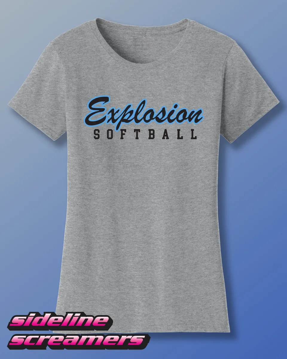 EXPLOSION WOMENS FAN FAVORITE TSHIRT