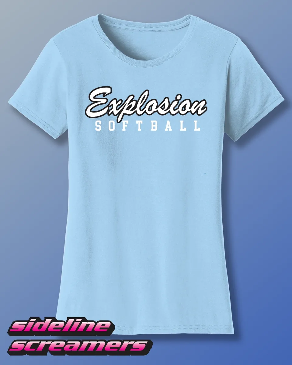 EXPLOSION WOMENS FAN FAVORITE TSHIRT