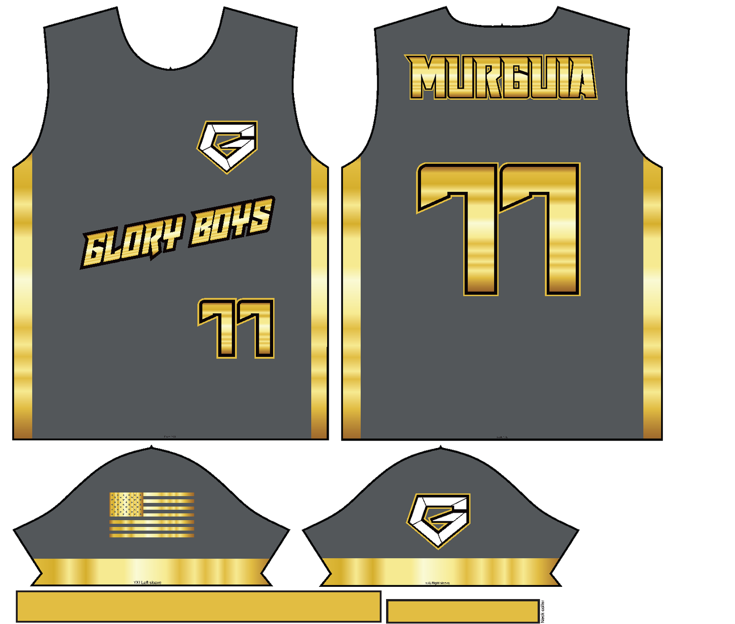 GLORY BOYS FILL IN UNIFORM