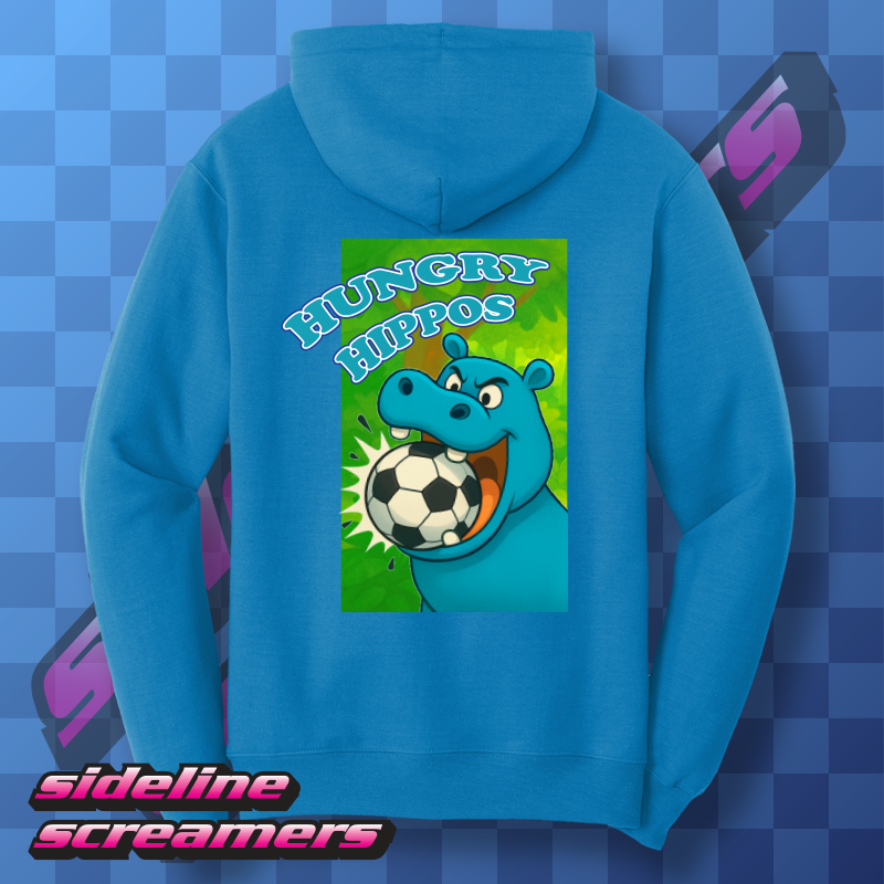 HUNGRY HIPPOS HOODIE