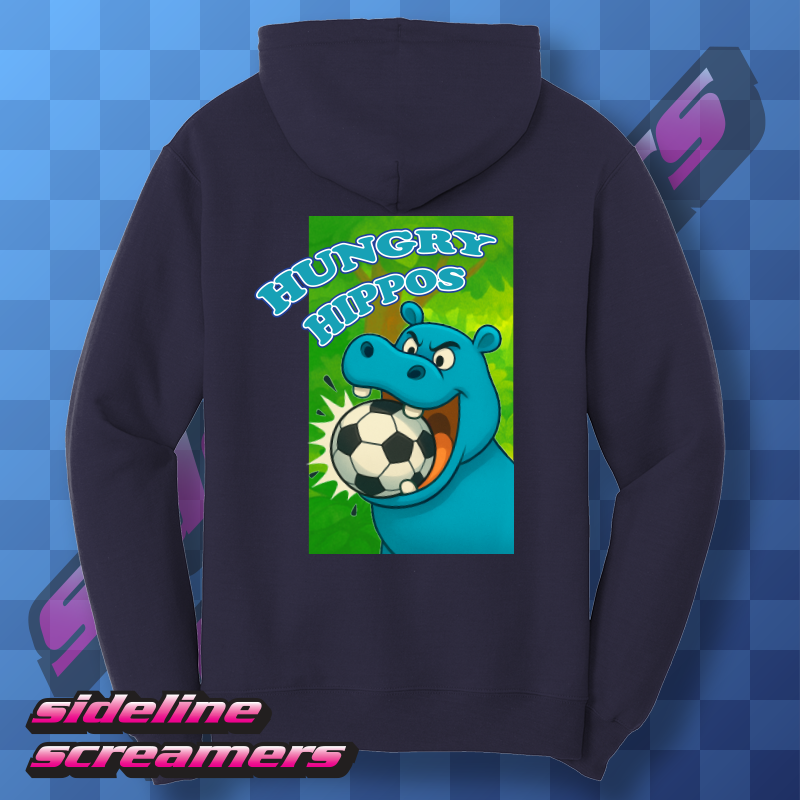 HUNGRY HIPPOS HOODIE