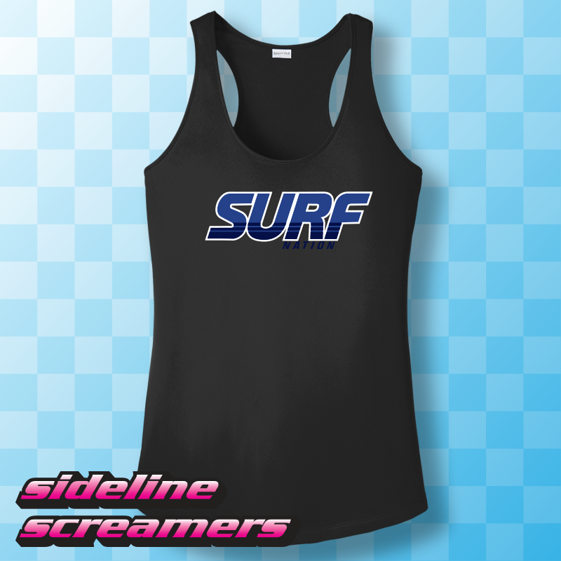 LA SURF WOMENS RACERBACK TANK