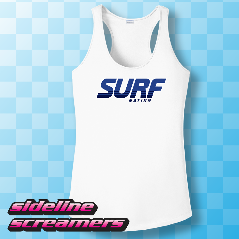 LA SURF WOMENS RACERBACK TANK