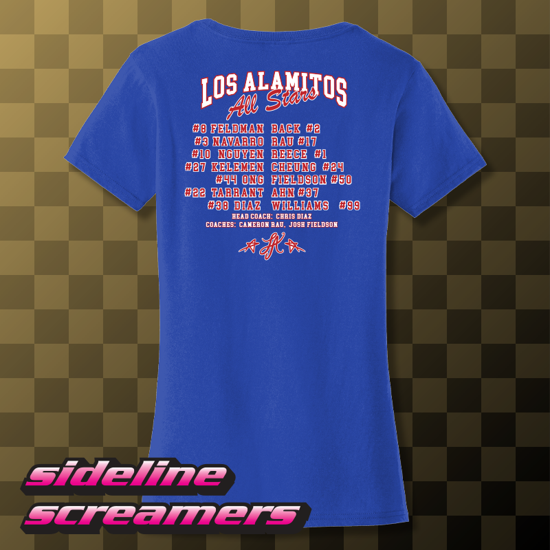 LAYB ALL STARS WOMEN'S ROSTER T-SHIRT