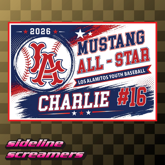 2026 LAYB ALL STARS PERSONALIZED YARD SIGN *TEAM ORDER*