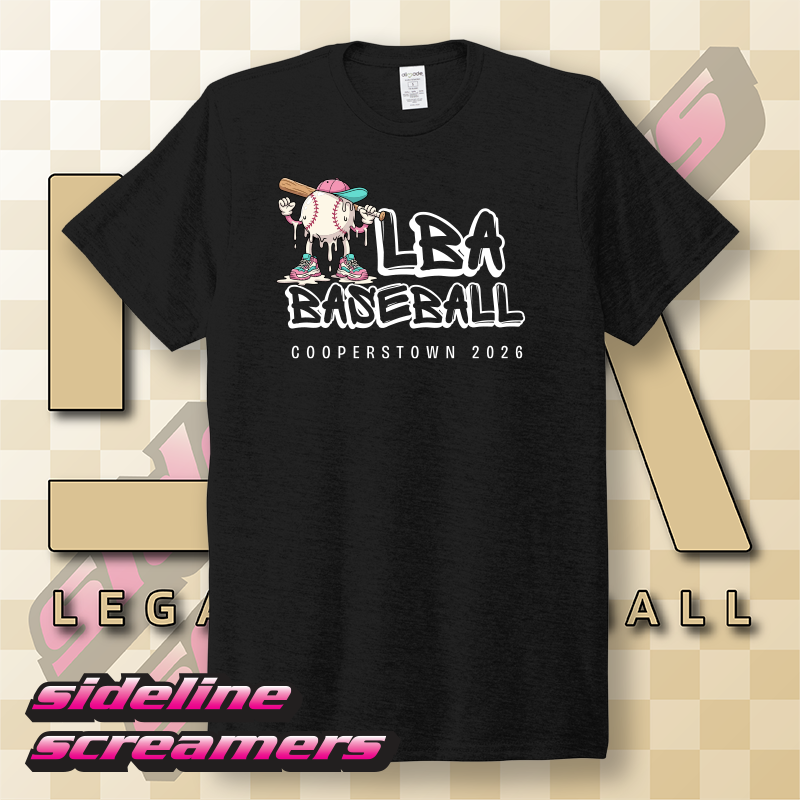 2026 LBA COOPERSTOWN FAN MENS & YOUTH T-SHIRT