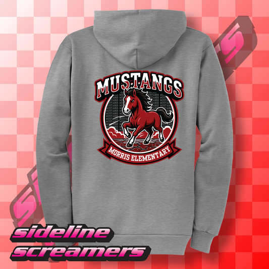 MORRIS ELEMENTRY ZIP-HOODIE