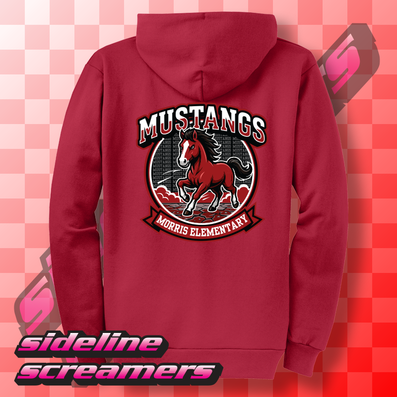 MORRIS ELEMENTRY ZIP-HOODIE