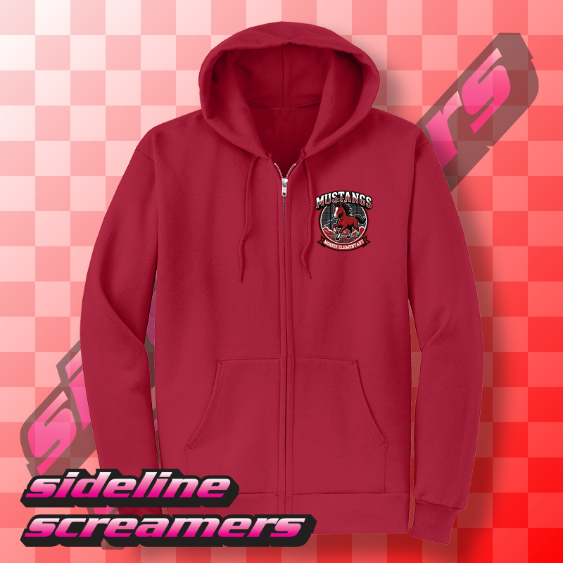 MORRIS ELEMENTRY ZIP-HOODIE