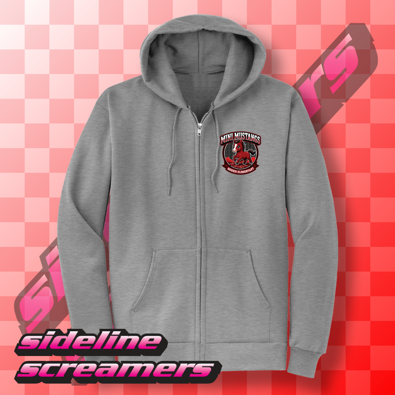 MORRIS ELEMENTRY ZIP-HOODIE
