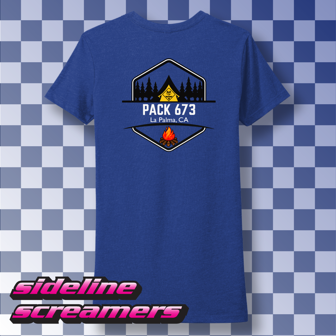 PACK 673 WOMEN'S TSHIRT