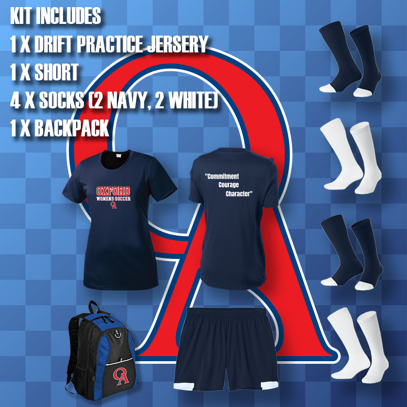 OXFORD WOMENS SOCCER KIT