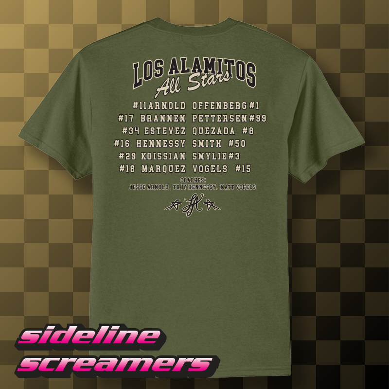 LAYB ALL STARS MEN'S ROSTER T-SHIRT