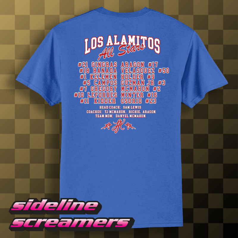LAYB ALL STARS MEN'S ROSTER T-SHIRT